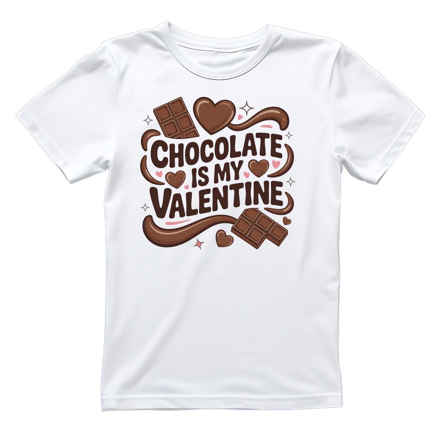 Chocolate Is My Valentine | Valentine’s Day T-shirt