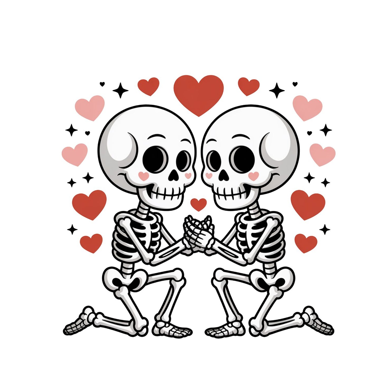 Skeleton Couple | Valentine’s Day T-shirt