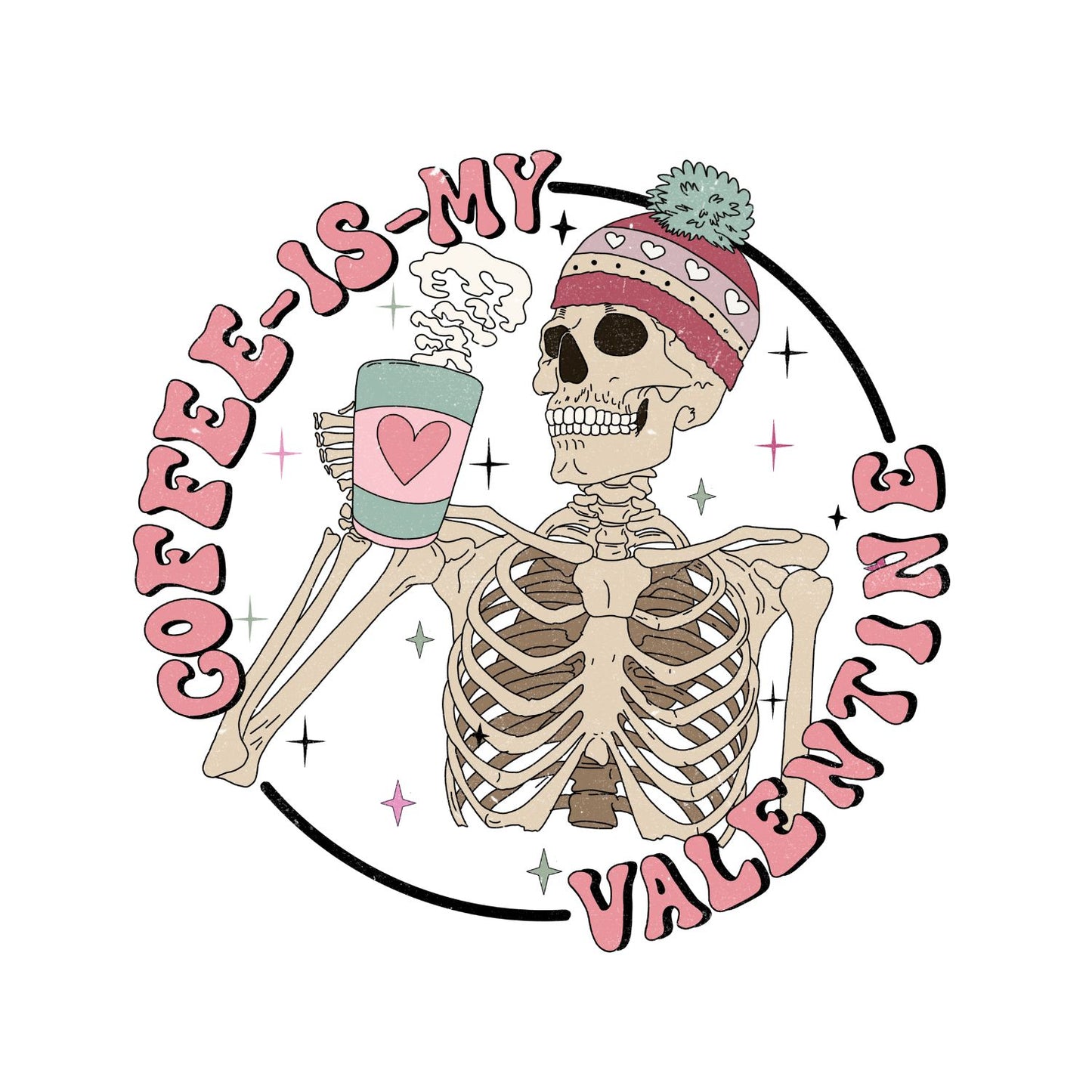 Coffee Is My Valentine | Valentine’s Day T-shirt