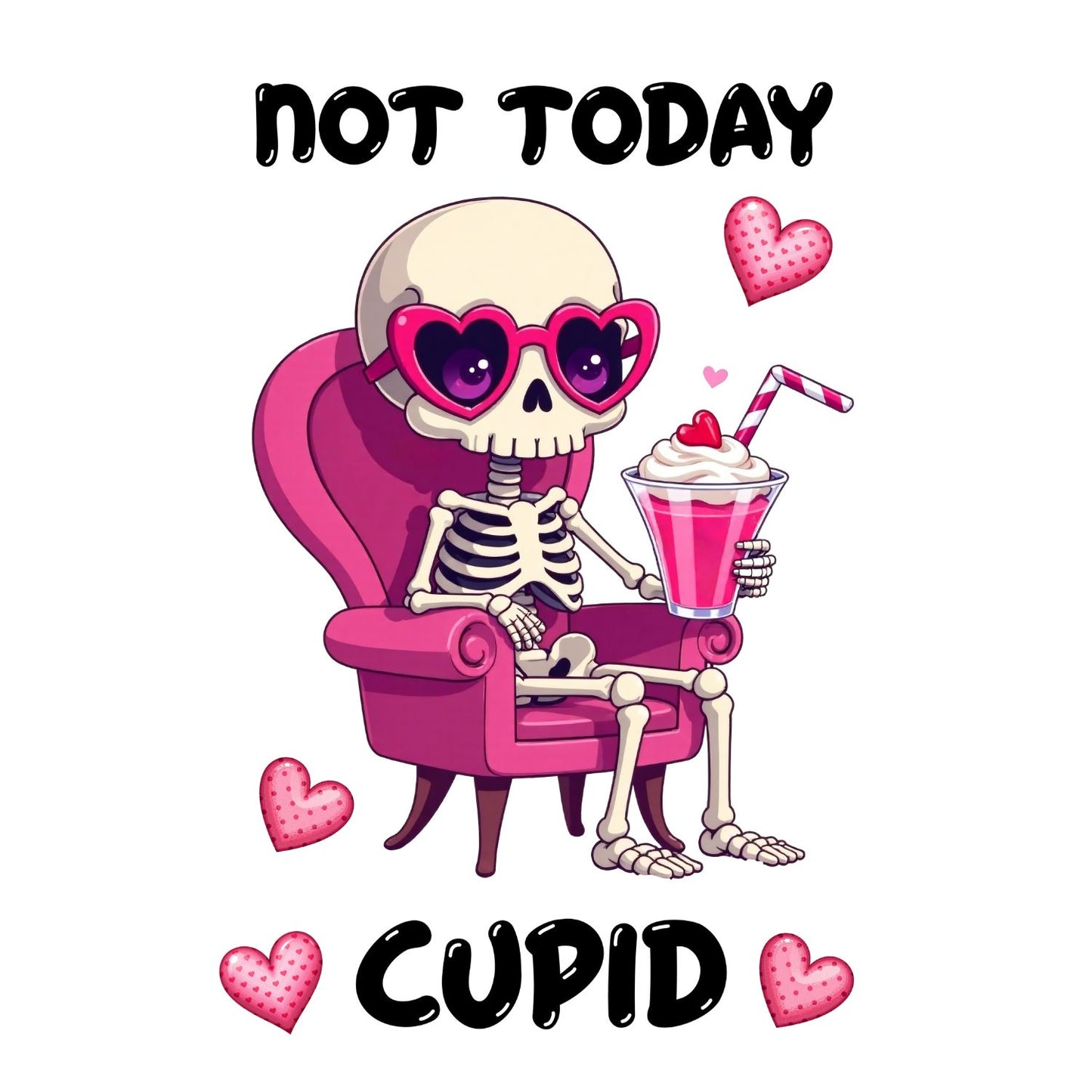 Not Today Cupid | Valentine’s Day T-shirt
