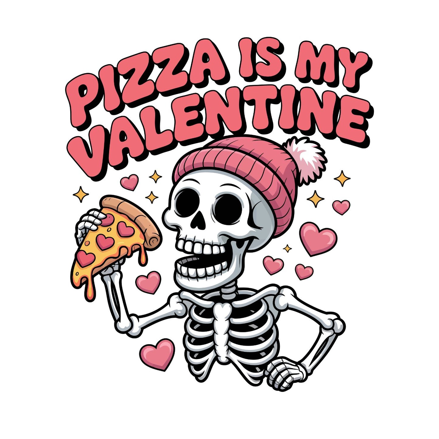 Pizza Is My Valentine | Valentine’s Day T-shirt