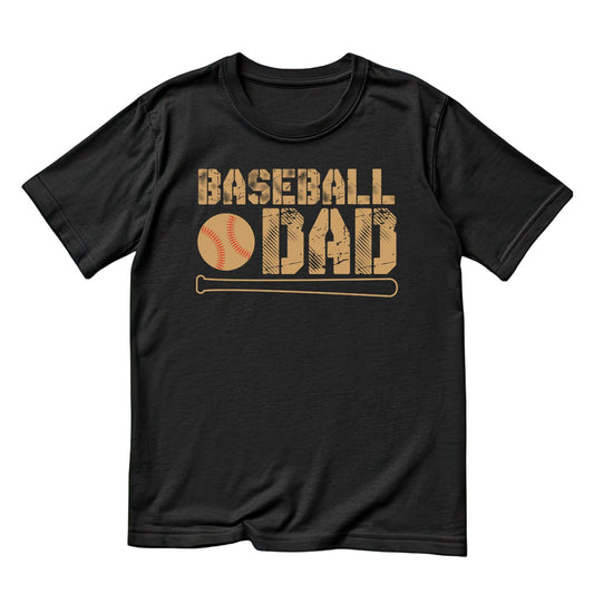 Baseball Dad T-Shirt | Sports Graphic Tee | Father’s Day Shirt | Birthday