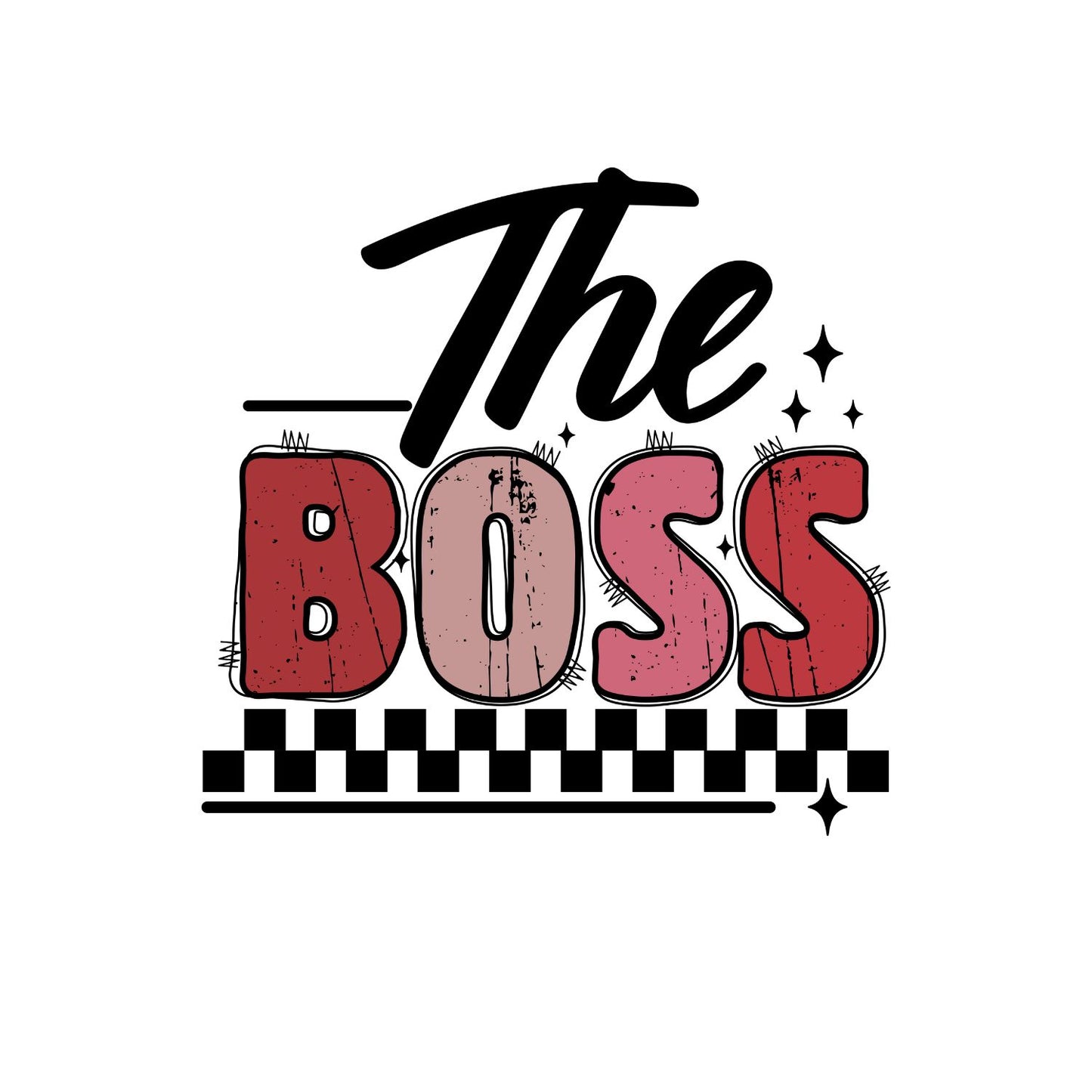 The Boss | The Real Boss | Couples Valentine’s Day T-shirt