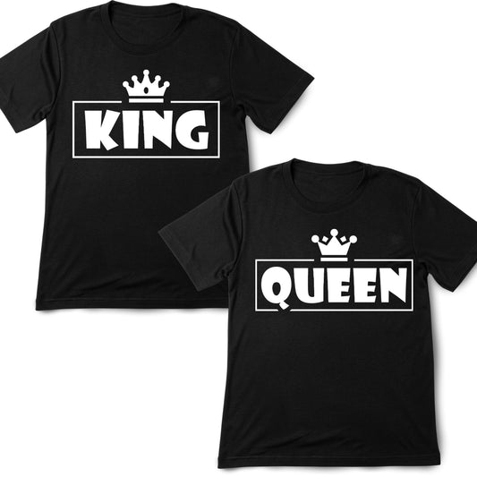 King| Queen | Couples Valentine’s Day T-shirt
