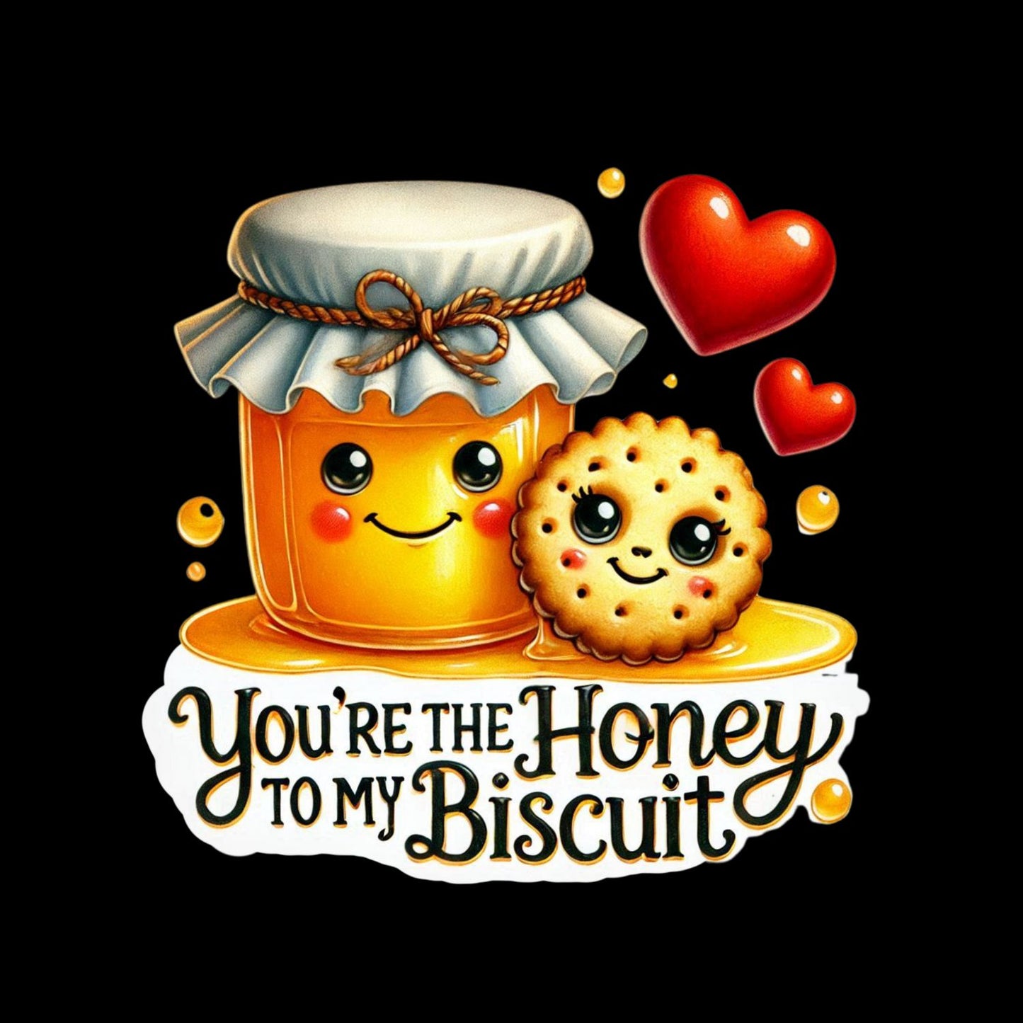 You’re The Honey To My Biscuit | Valentine’s Day T-shirt