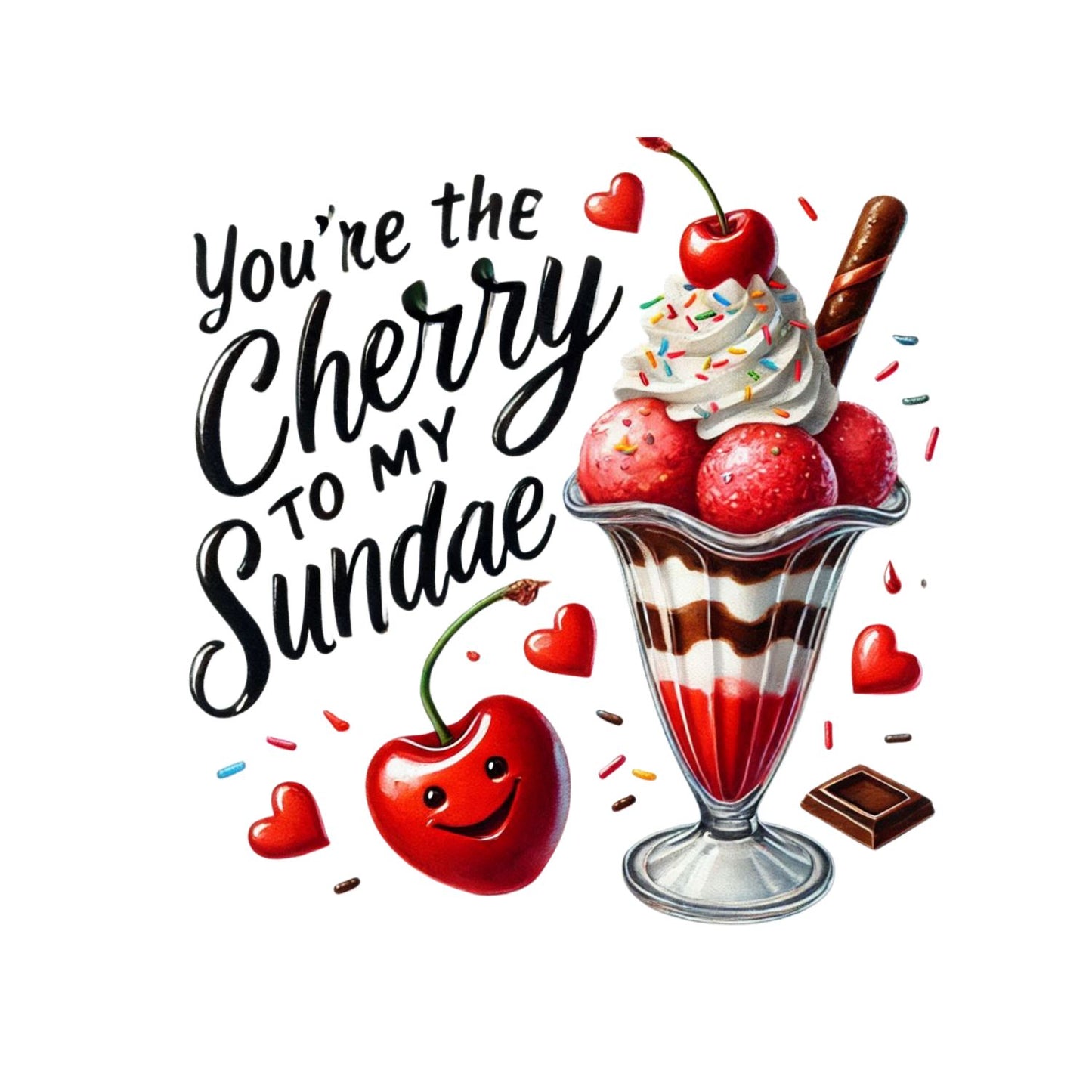 You’re The Cherry to My Sundae | Valentine’s Day T-shirt |