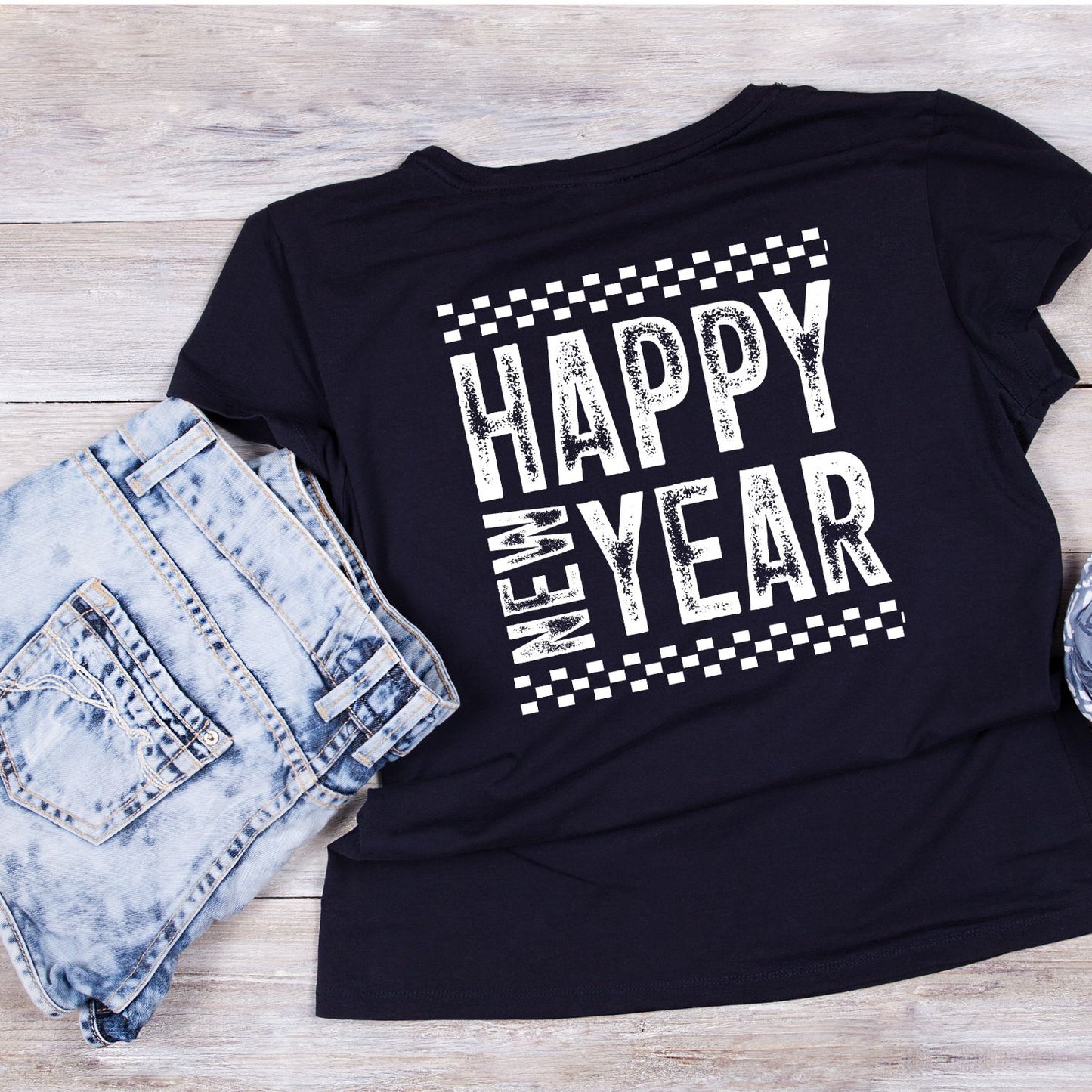 Happy New Year T-shirt | New Years Eve | New Years Day | Box Design