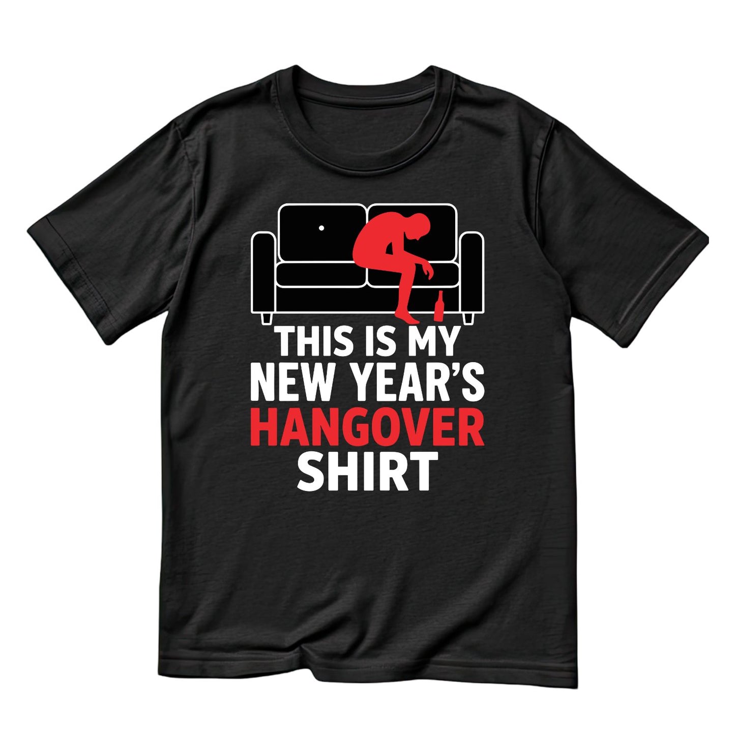 This Is My New Year’s Hangover Shirt T-shirt | New Years Eve | New Years Day | Funny Joke Sarcastic Tees | Party