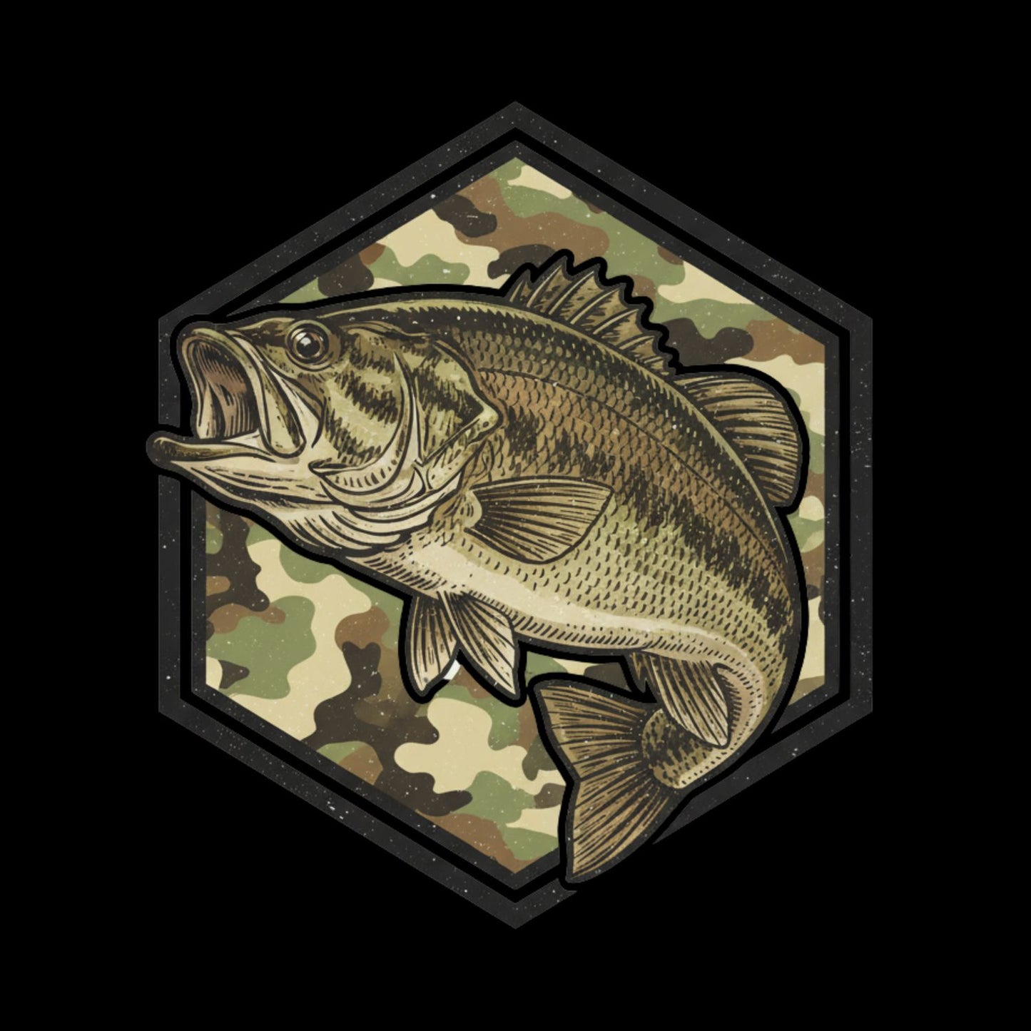 Fishing Camouflage Camo T-shirt