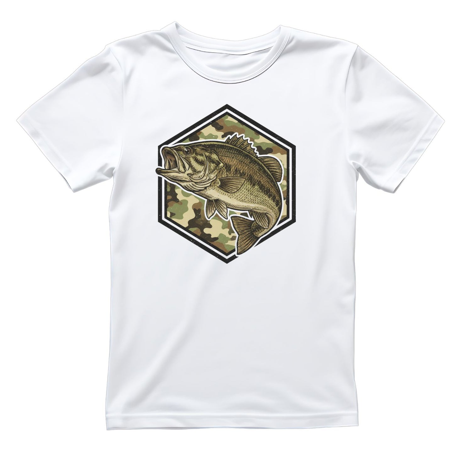 Fishing Camouflage Camo T-shirt