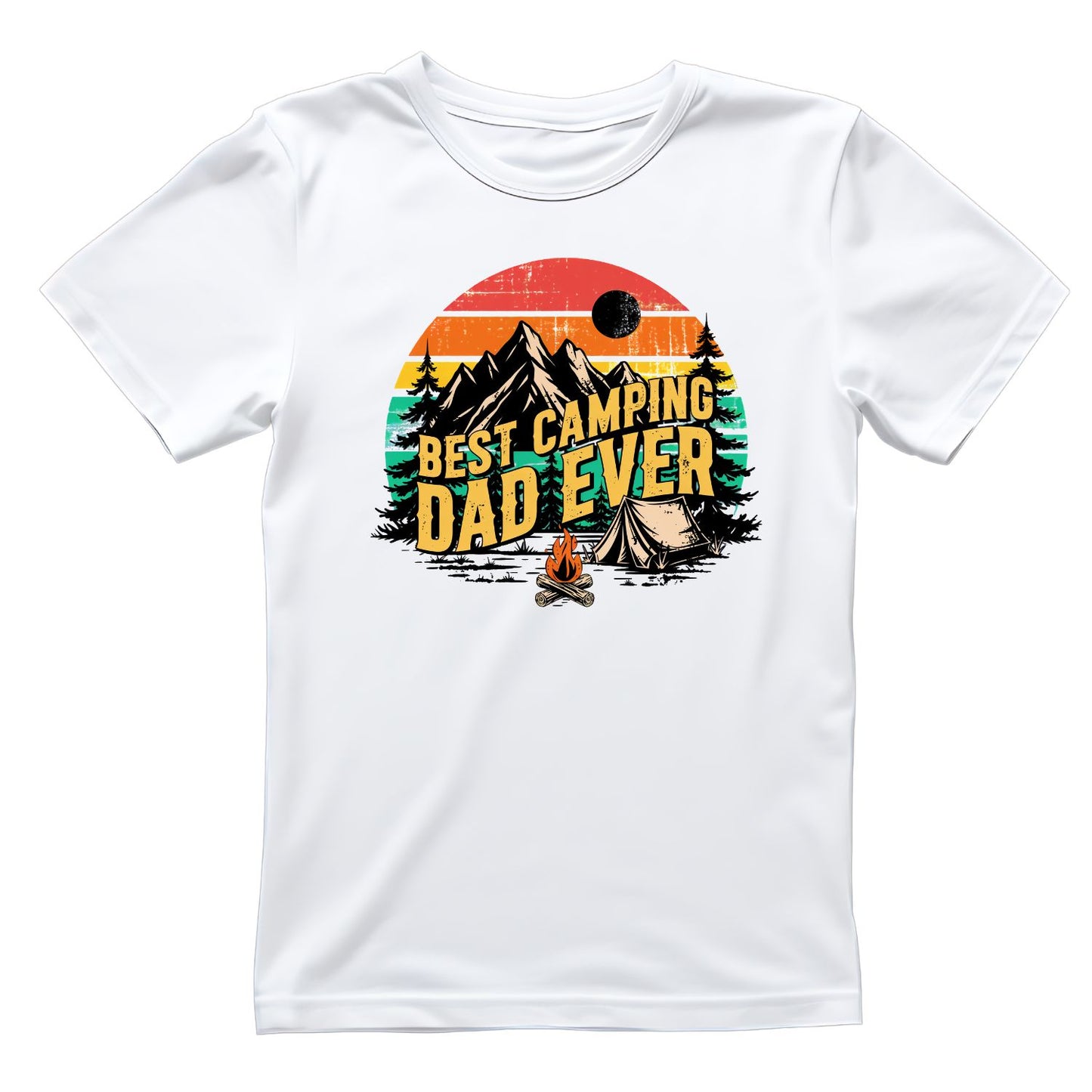 Best Camping Dad Ever T-Shirt | Graphic Tee | Father’s Day Shirt | Birthday