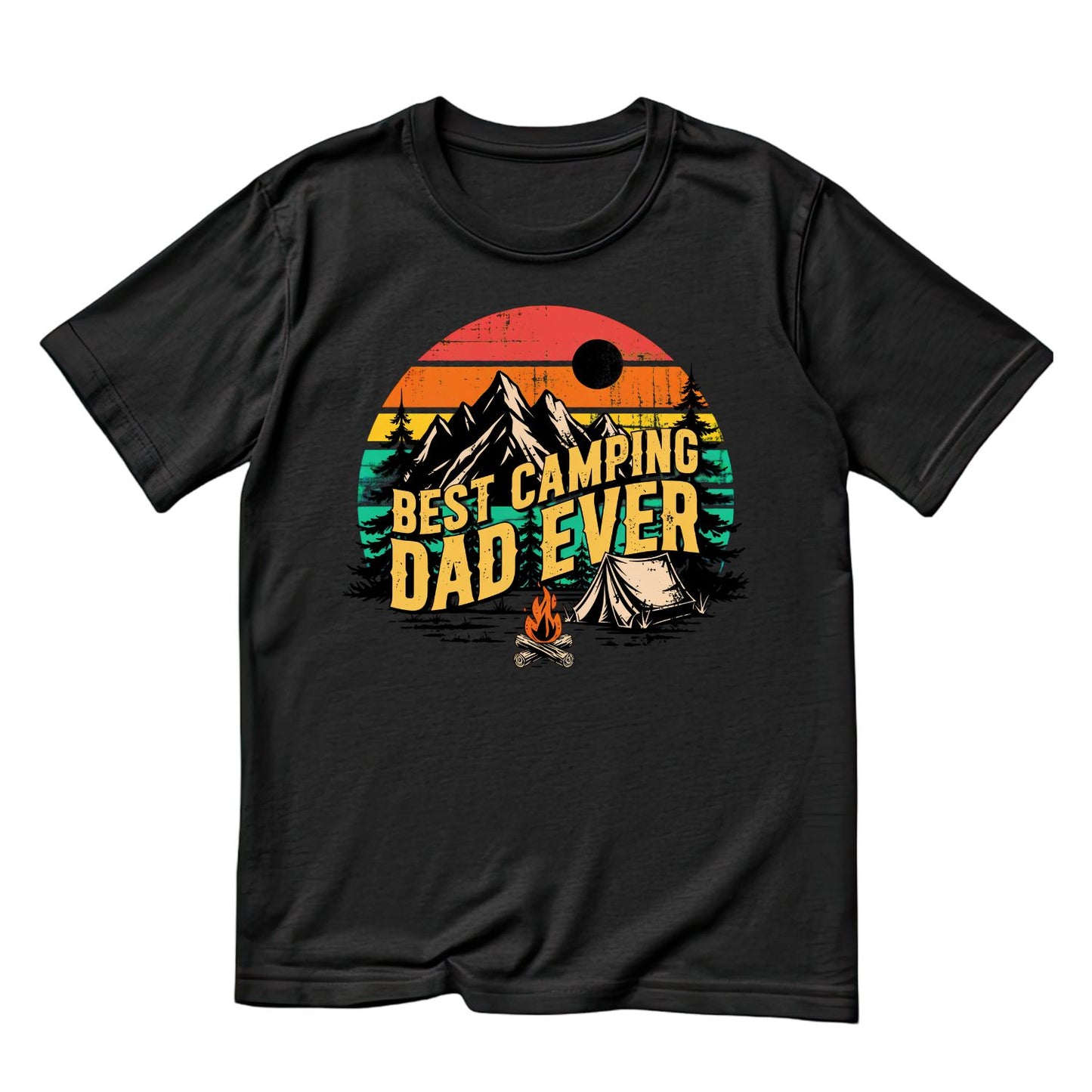 Best Camping Dad Ever T-Shirt | Graphic Tee | Father’s Day Shirt | Birthday
