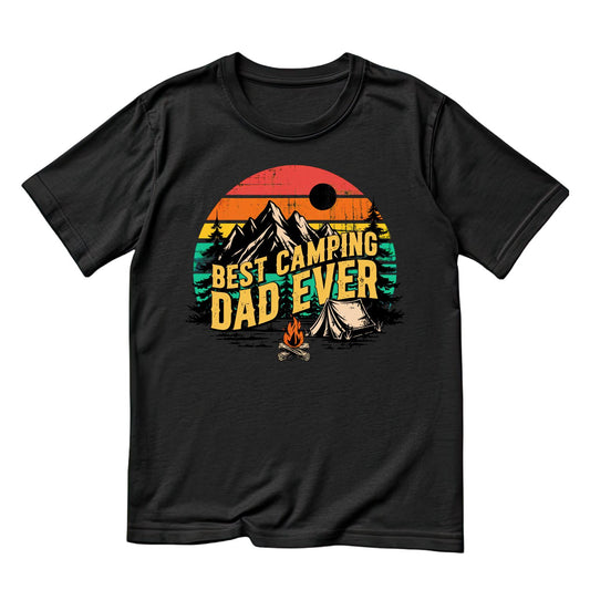 Best Camping Dad Ever T-Shirt | Graphic Tee | Father’s Day Shirt | Birthday