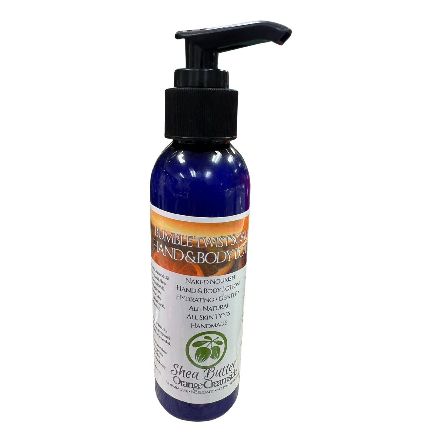 Shea Butter Orange Creamsicle Lotion | Handmade in Canada | Bumble Twist Soap Co.