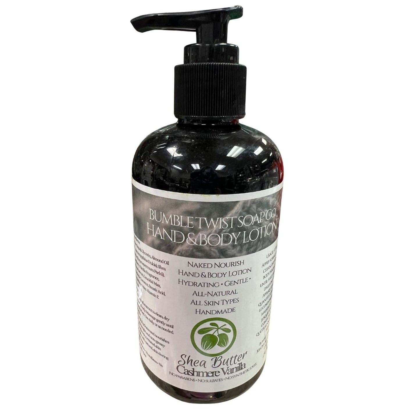 Shea Butter Cashmere Vanilla Lotion | Handmade in Canada | Bumble Twist SoapCo.