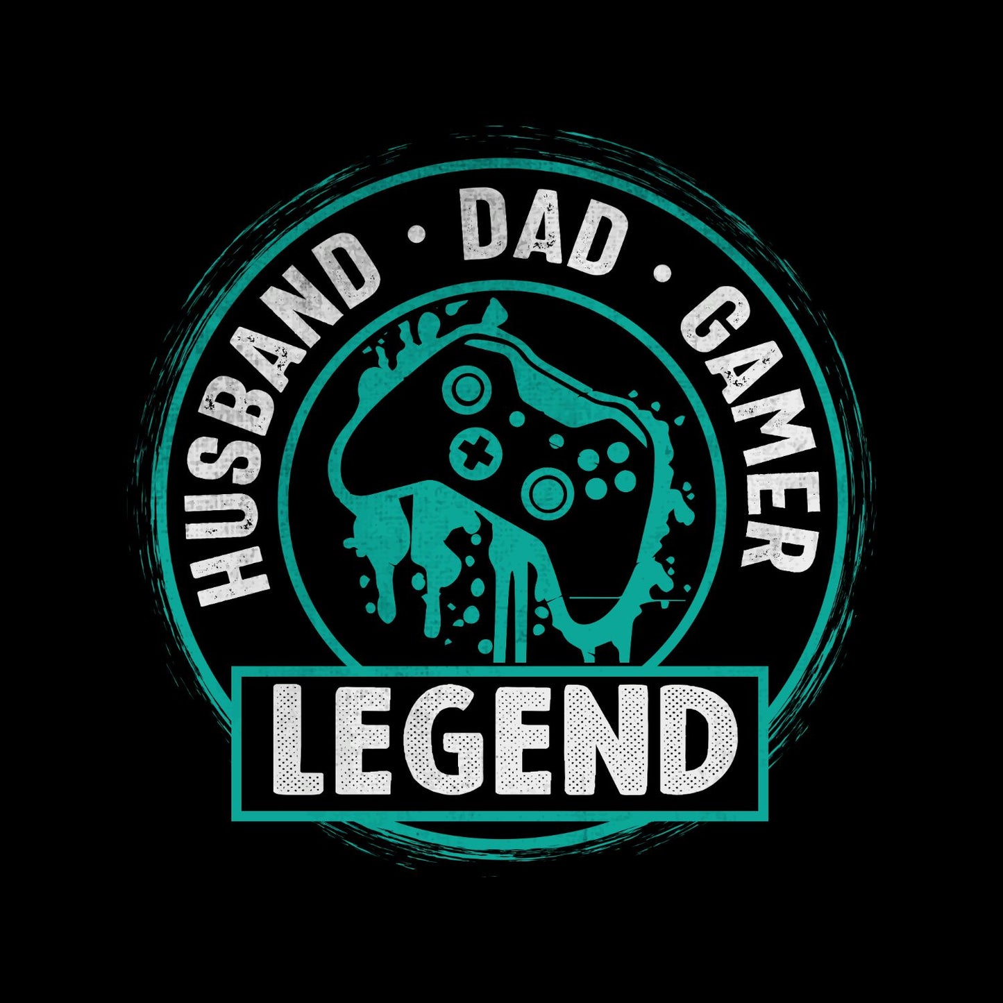 Husband Dad Gamer Legend T-shirt | Funny Graphic Tee | Printed Shirt | Father’s Day | Birthday