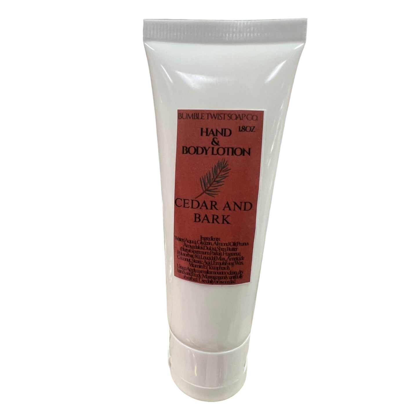 Shea Butter Cedar & Bark Lotion | Handmade in Canada | Bumble Twist SoapCo.