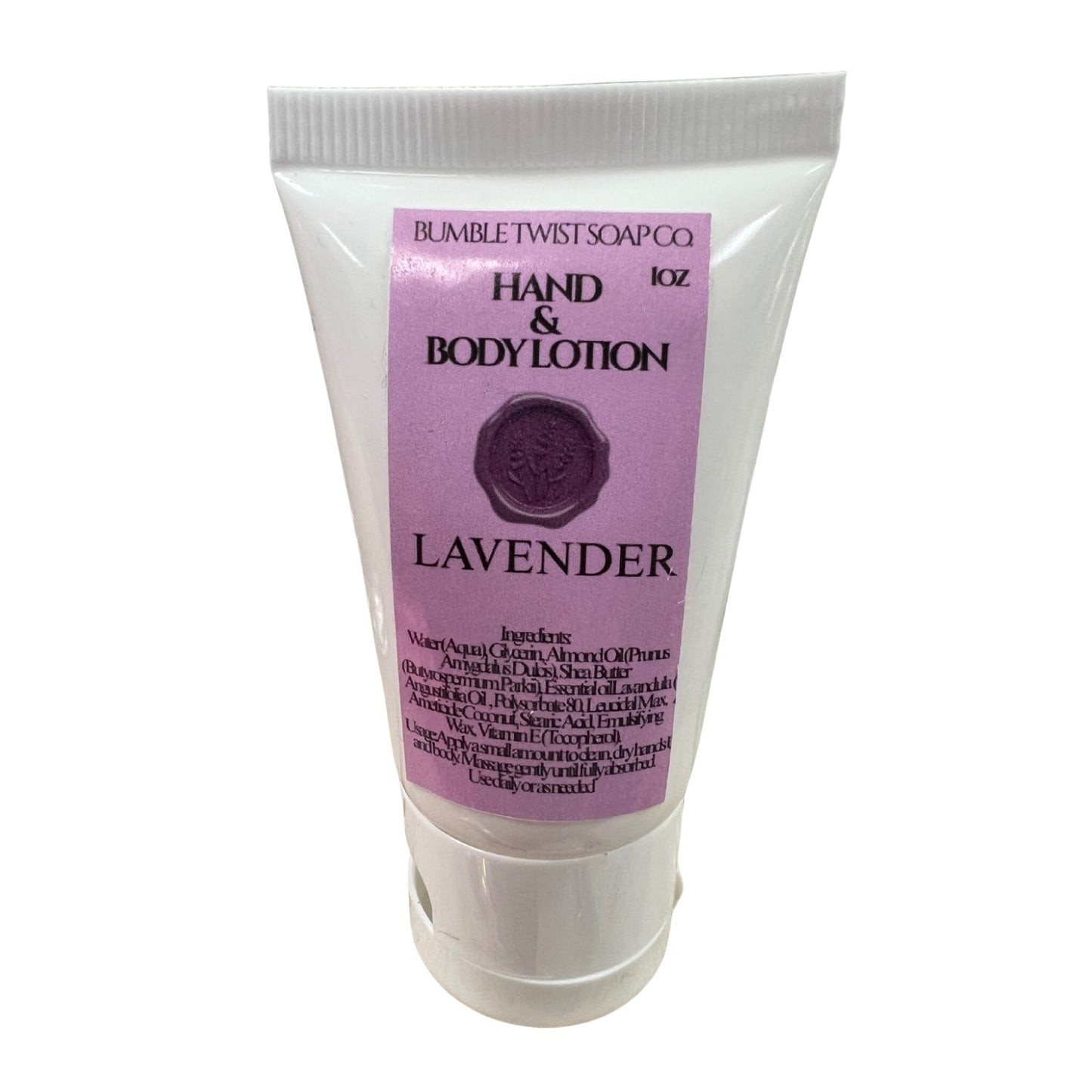 Shea Butter Lavender Lotion | Handmade in Canada | Bumble Twist Soap Co.