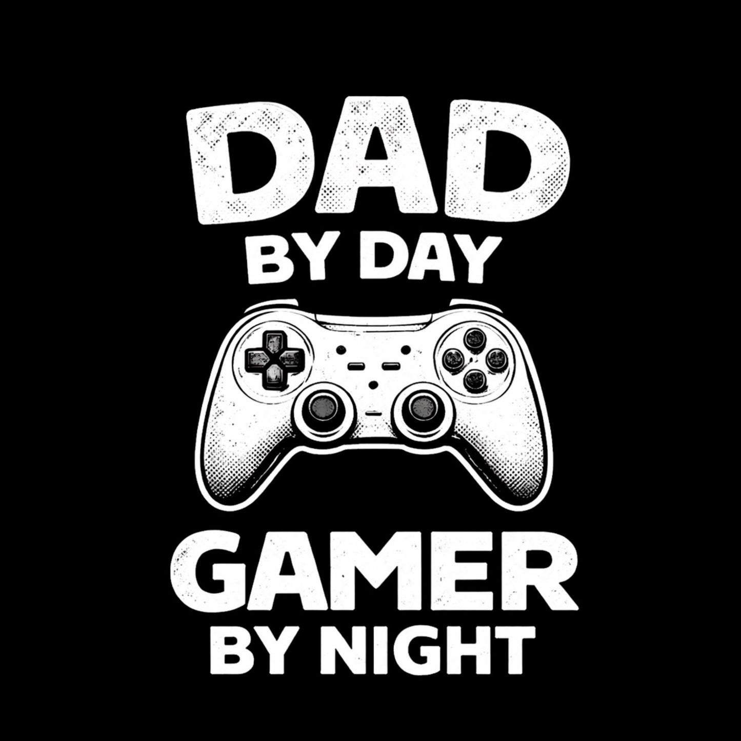 Dad By Day Gamer By Night T-shirt | Funny Graphic Tee | Printed Shirt | Father’s Day | Birthday