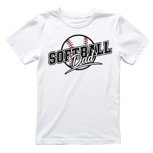 Softball Dad T-Shirt | Sports Graphic Tee | Father’s Day Shirt | Birthday