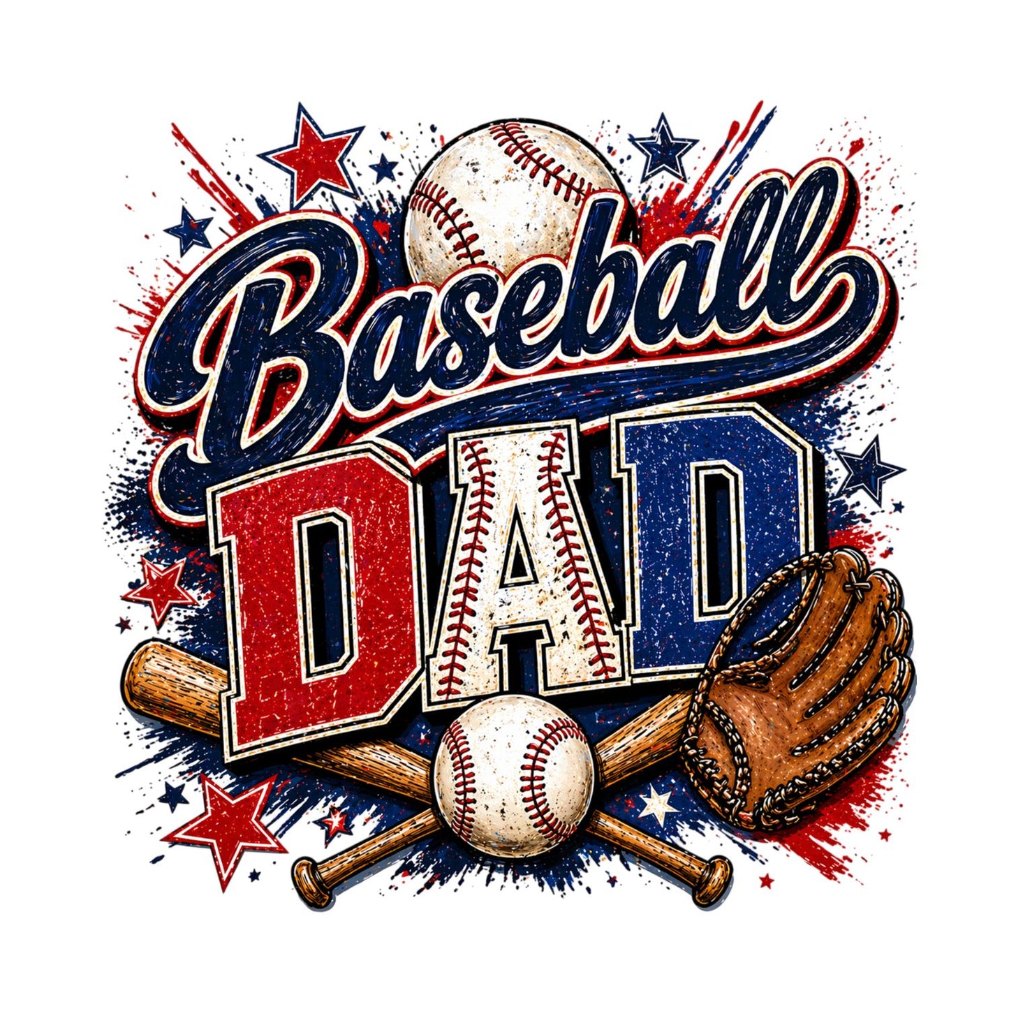 Baseball Dad T-Shirt | Sports Graphic Tee | Father’s Day Shirt | Birthday