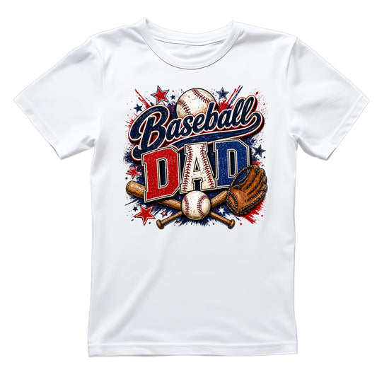 Baseball Dad T-Shirt | Sports Graphic Tee | Father’s Day Shirt | Birthday