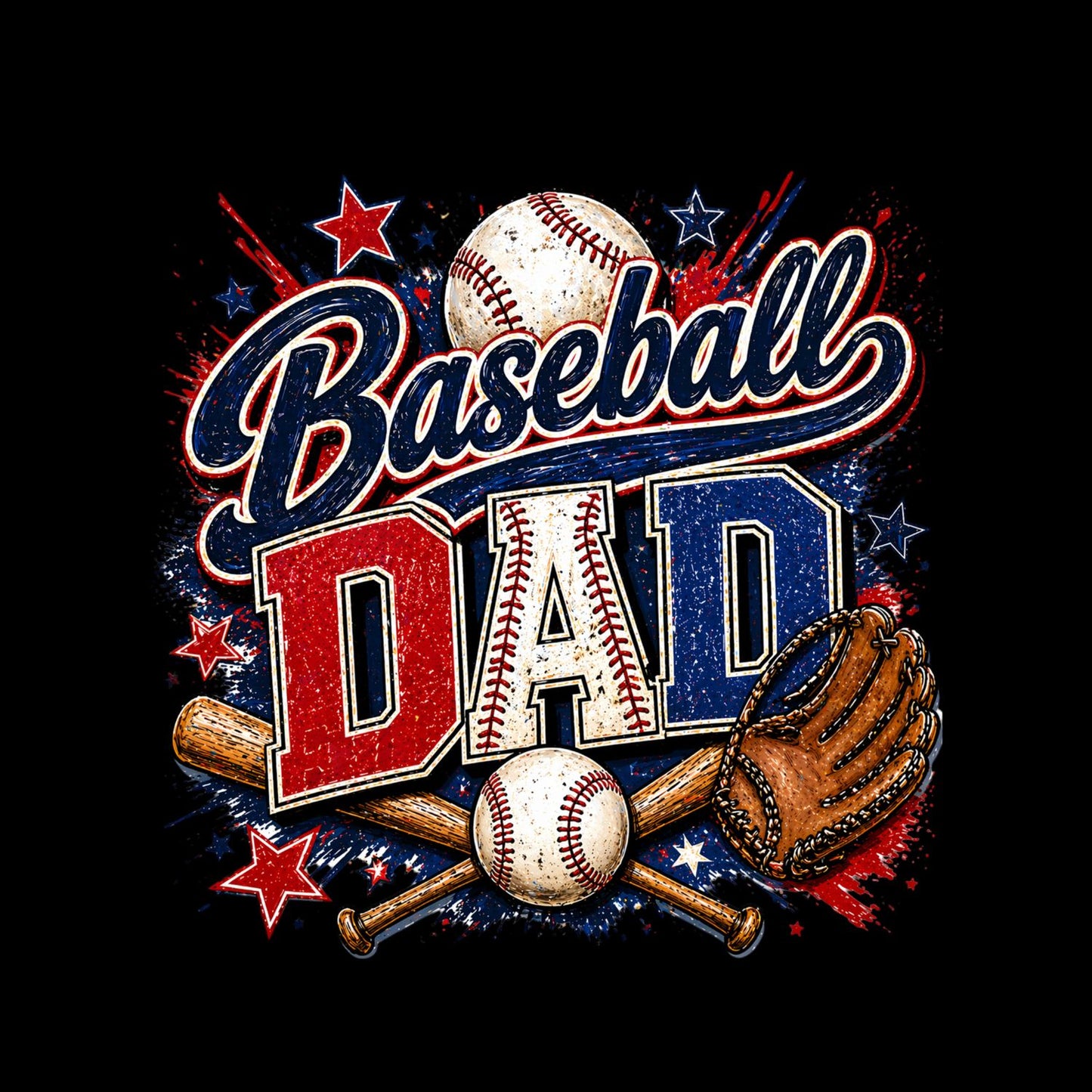 Baseball Dad T-Shirt | Sports Graphic Tee | Father’s Day Shirt | Birthday