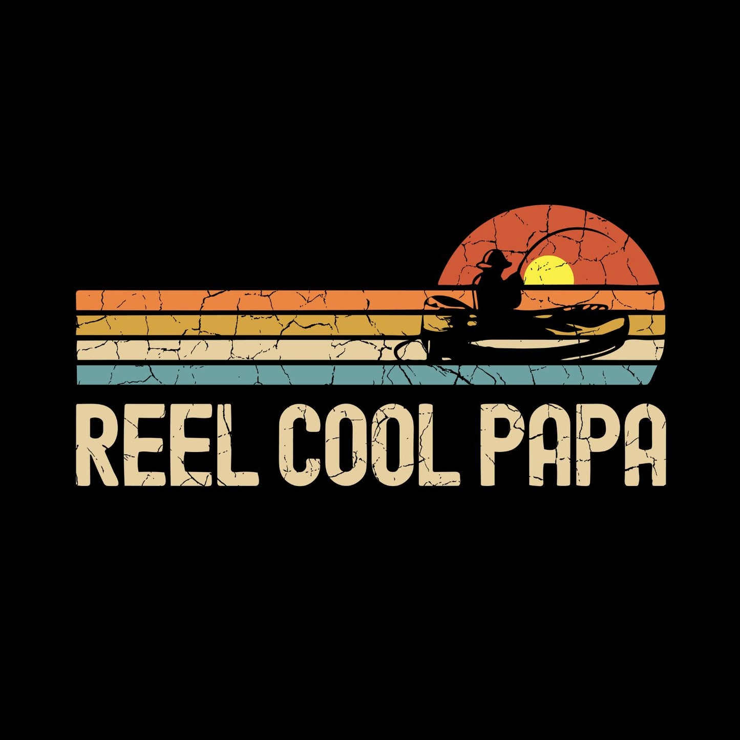 Reel Cool Papa T-Shirt | Sports Graphic Tee | Father’s Day Shirt | Birthday