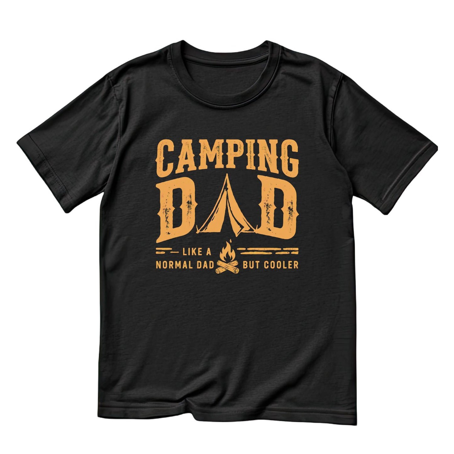 Camping Dad Like A Normal Dad But Cooler T-shirt | Graphic Tee | Printed Shirt | Father’s Day | Birthday