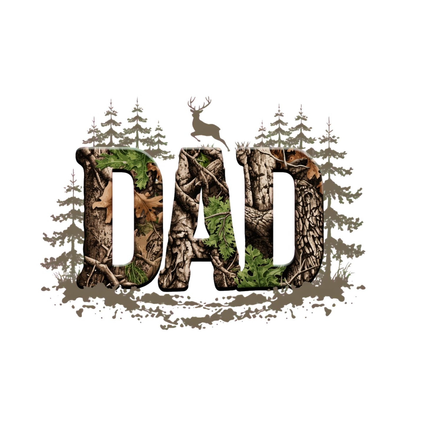 Dad Outdoor Hunting Deer T-Shirt | Graphic Tee | Father’s Day Shirt | Birthday