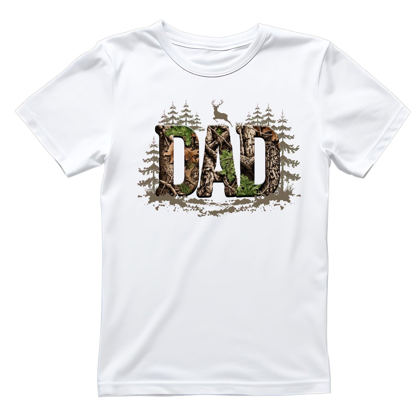 Dad Outdoor Hunting Deer T-Shirt | Graphic Tee | Father’s Day Shirt | Birthday