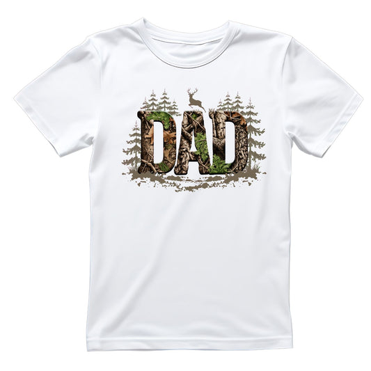 Dad Outdoor Hunting Deer T-Shirt | Graphic Tee | Father’s Day Shirt | Birthday