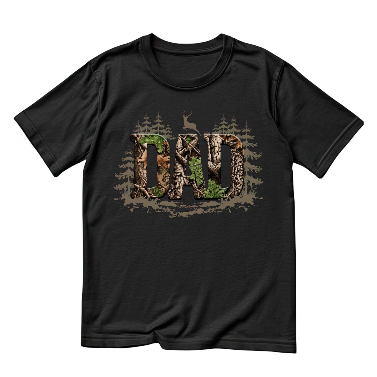Dad Outdoor Hunting Deer T-Shirt | Graphic Tee | Father’s Day Shirt | Birthday