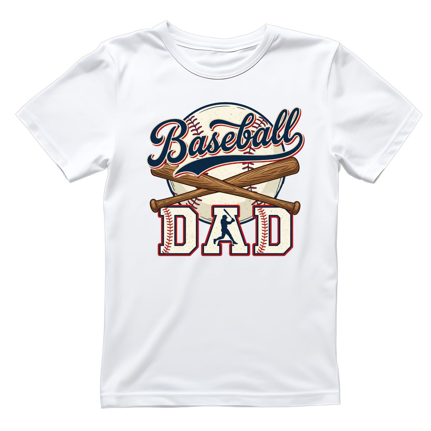 Baseball Dad T-Shirt | Sports Graphic Tee | Father’s Day Shirt | Birthday (Copy)