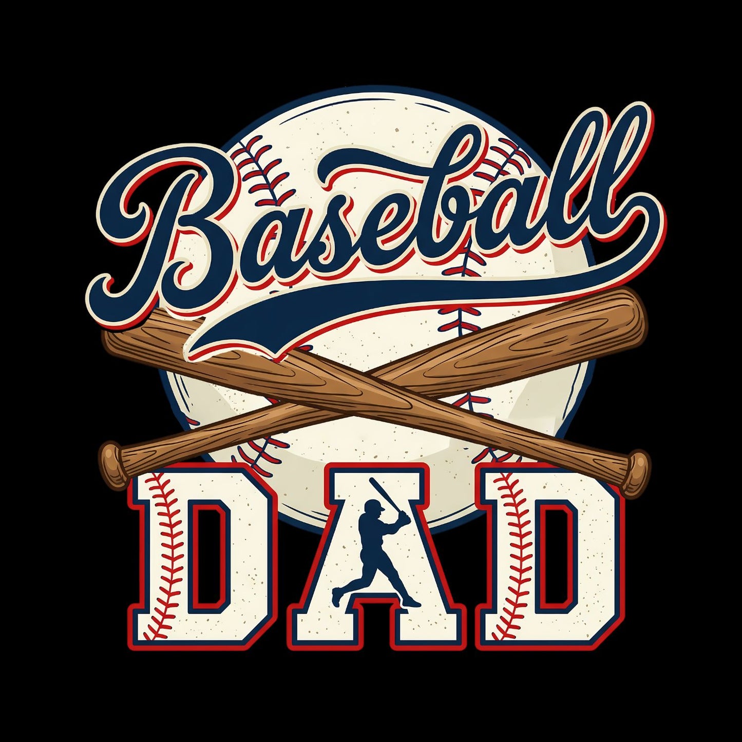 Baseball Dad T-Shirt | Sports Graphic Tee | Father’s Day Shirt | Birthday (Copy)