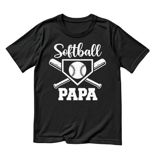 Softball Dad T-shirt | Graphic Tee | Printed Shirt | Father’s Day | Birthday