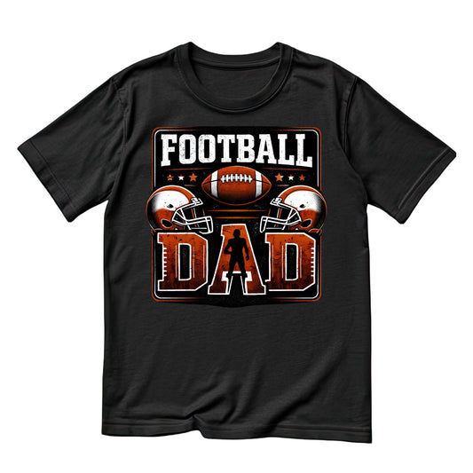 Football Dad T-shirt | Sports Graphic Tee | Printed Shirt | Father’s Day | Birthday