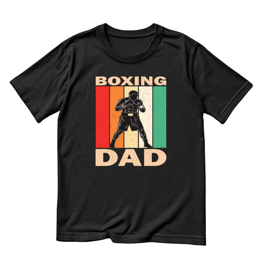 Boxing Dad T-shirt | Sports Graphic Tee | Printed Shirt | Father’s Day | Birthday l