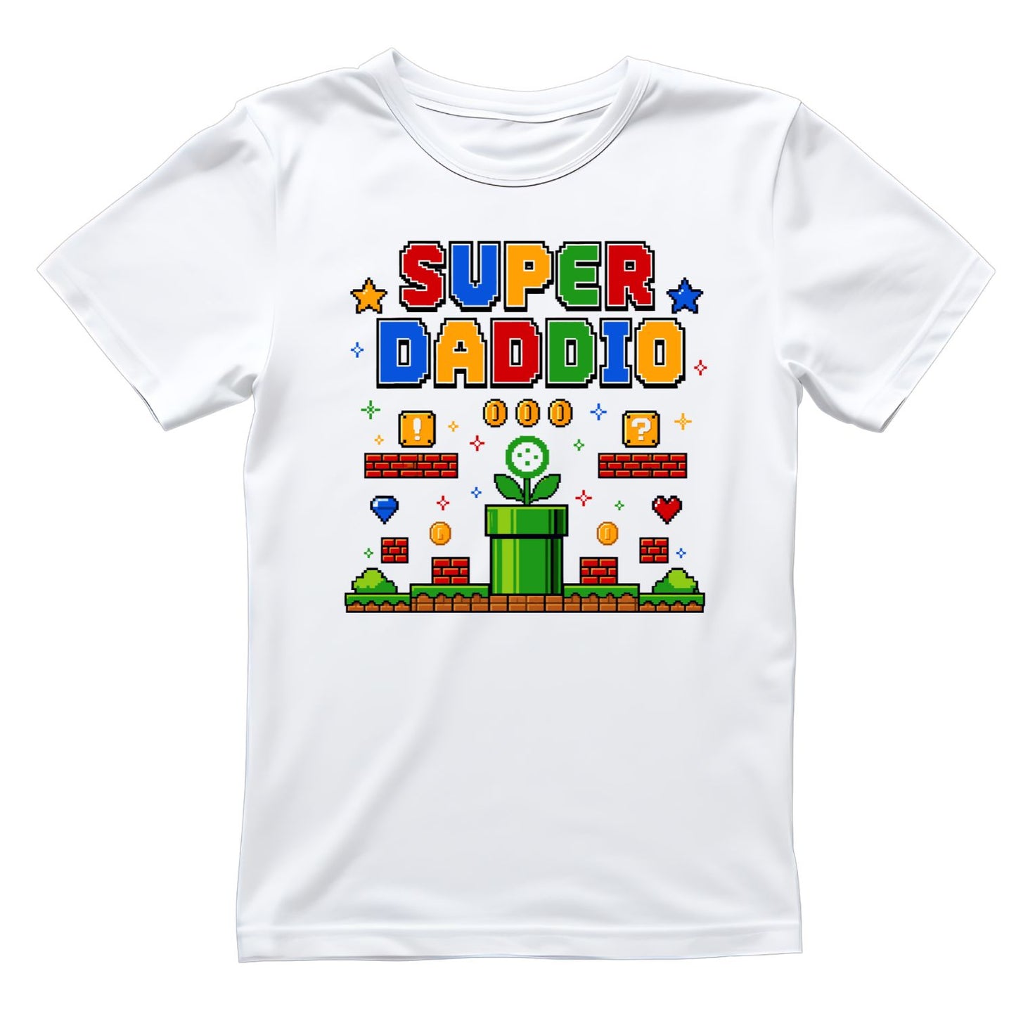 Super Daddio Game Inspired T-Shirt | Superhero Graphic Tee | Father’s Day Shirt | Birthday