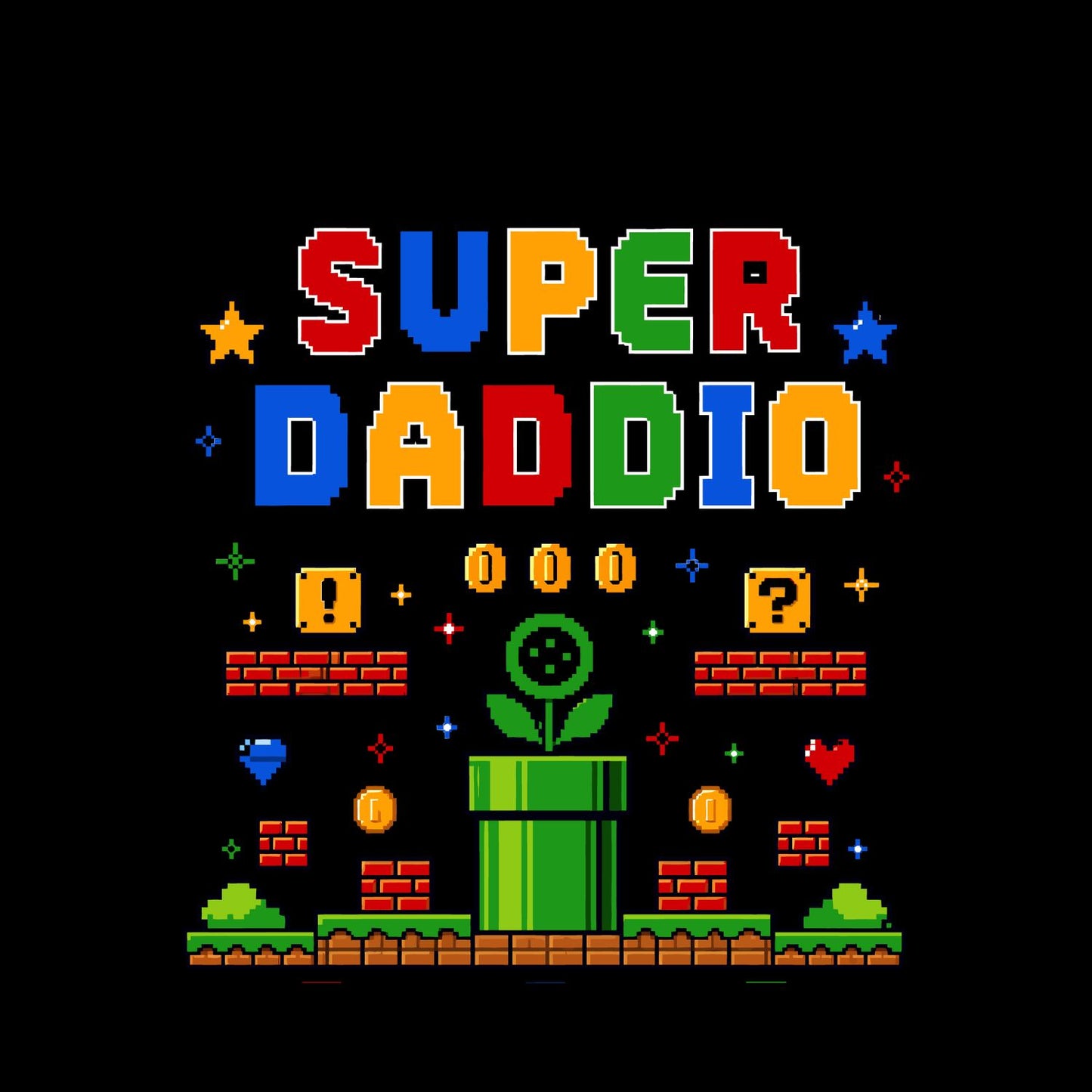 Super Daddio Game Inspired T-Shirt | Superhero Graphic Tee | Father’s Day Shirt | Birthday
