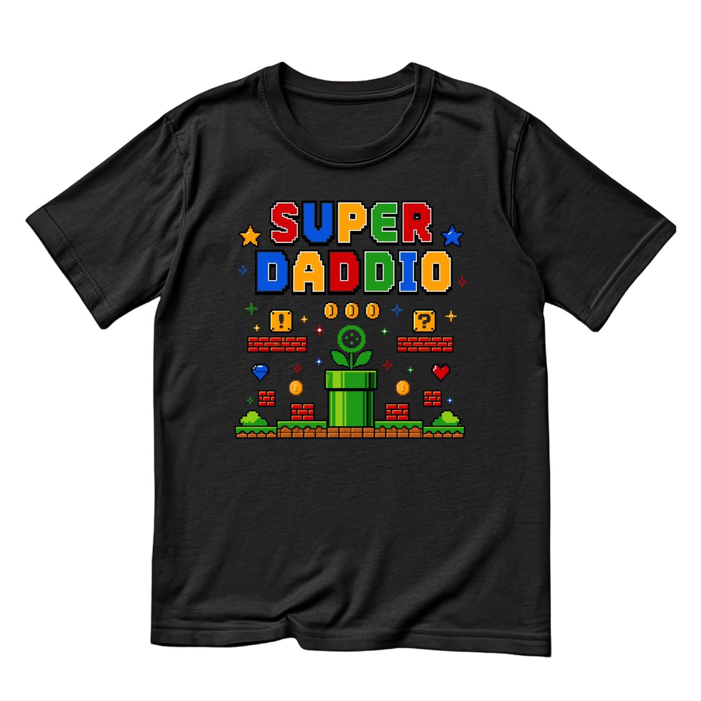 Super Daddio Game Inspired T-Shirt | Superhero Graphic Tee | Father’s Day Shirt | Birthday