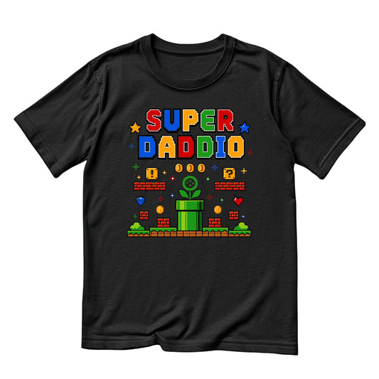 Super Daddio Game Inspired T-Shirt | Superhero Graphic Tee | Father’s Day Shirt | Birthday