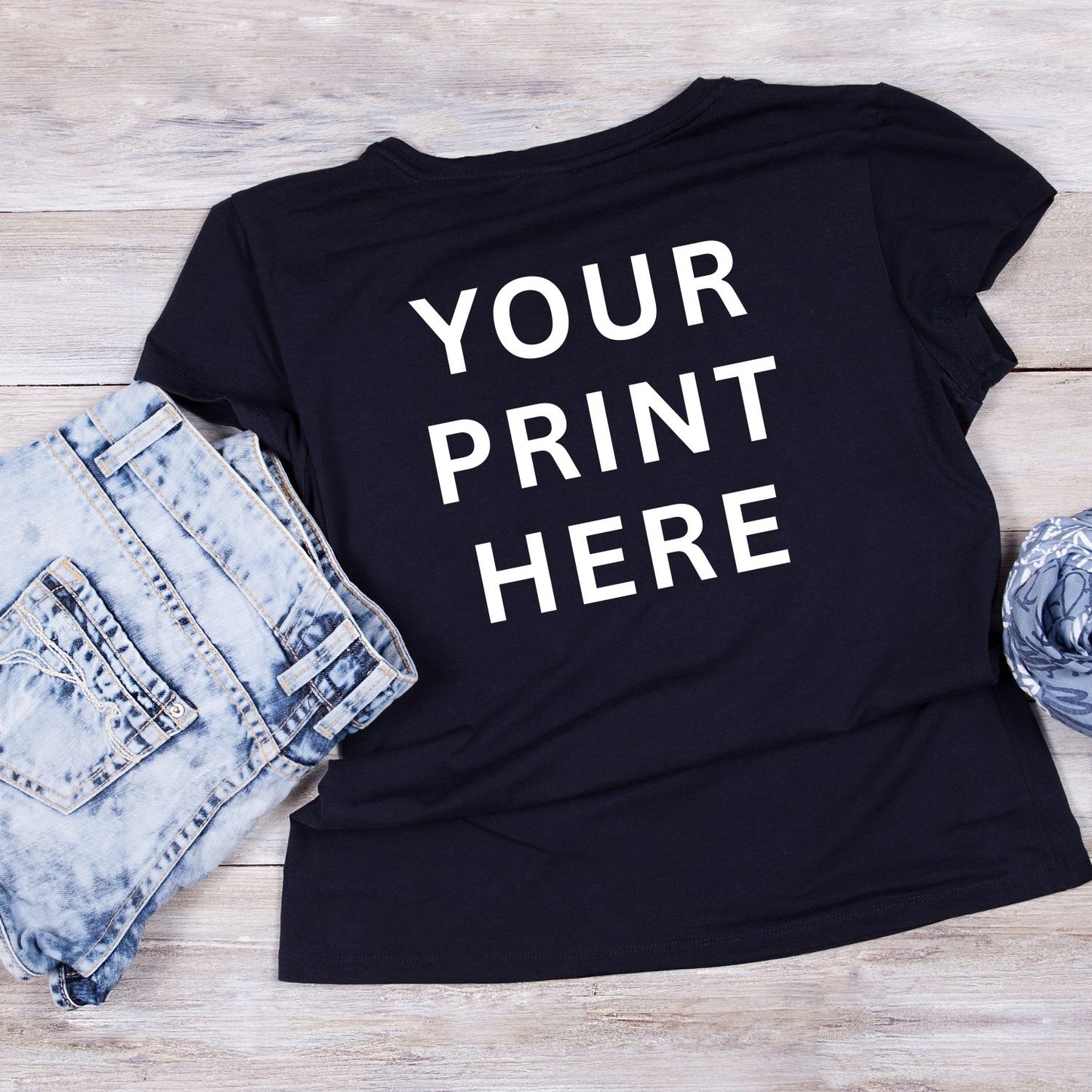 Custom Printed T-Shirt | Create a T-shirt That’s Uniquely Yours | Black