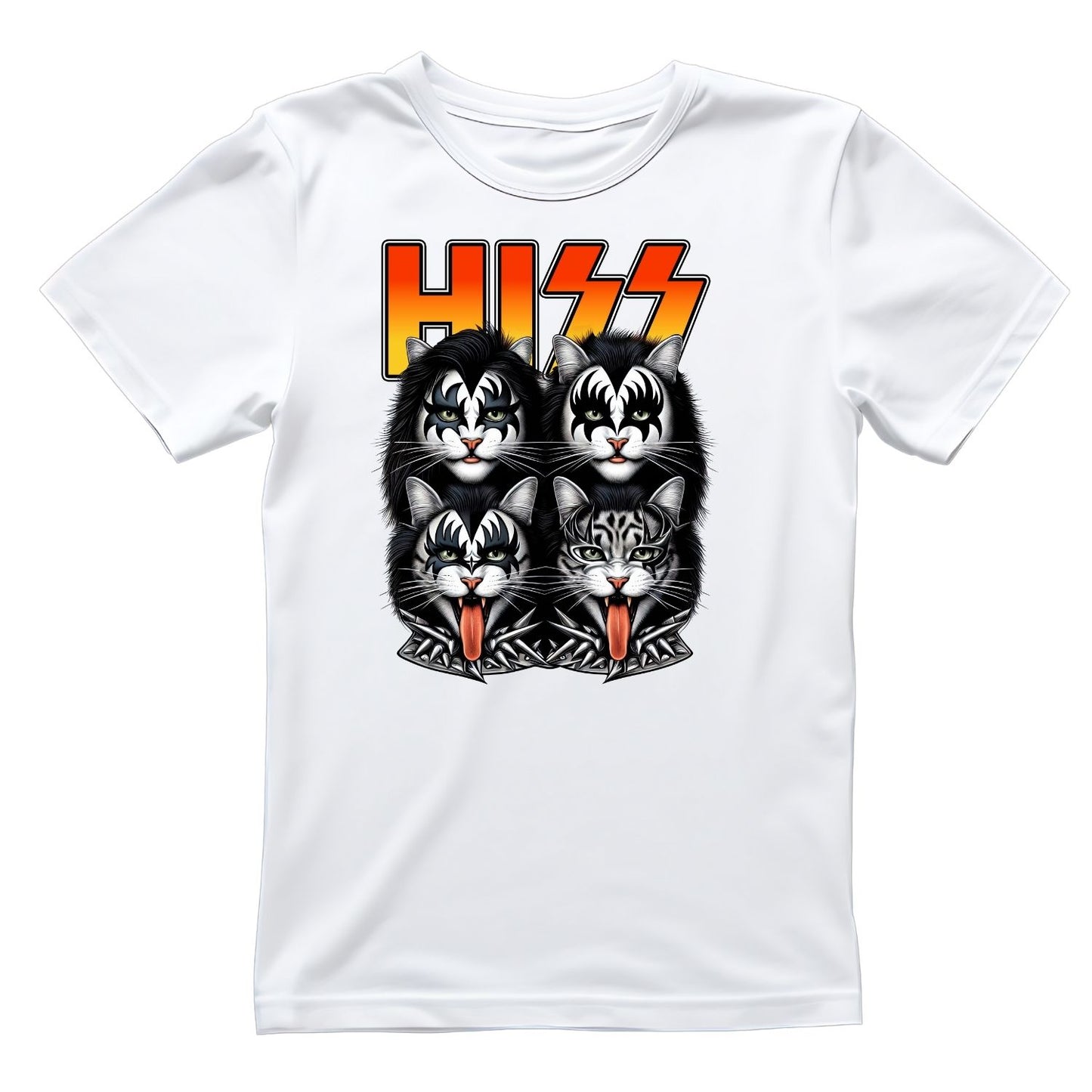 Hiss Cat T-Shirt| Cat Kitty Kitten |