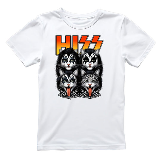 Hiss Cat T-Shirt| Cat Kitty Kitten |