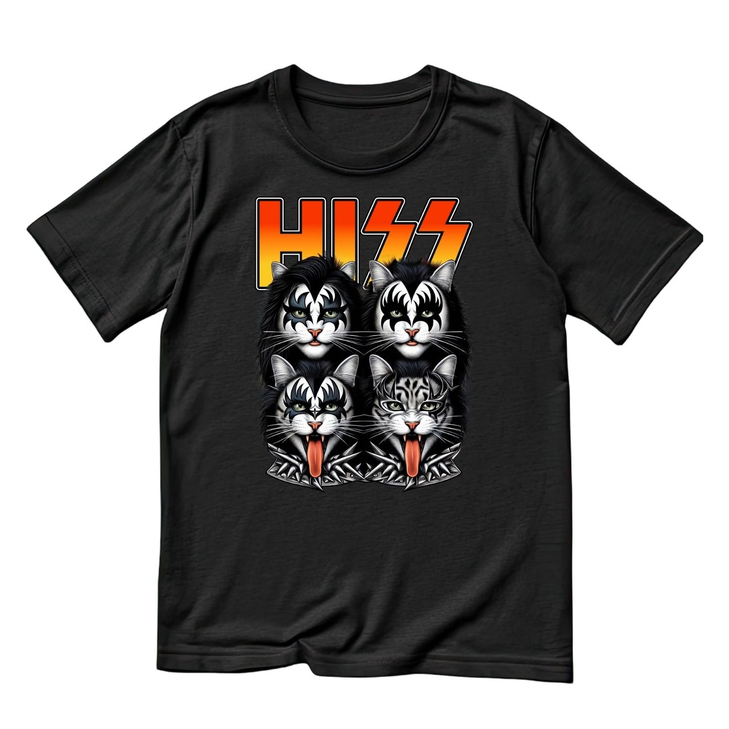Hiss Cat T-Shirt| Cat Kitty Kitten |