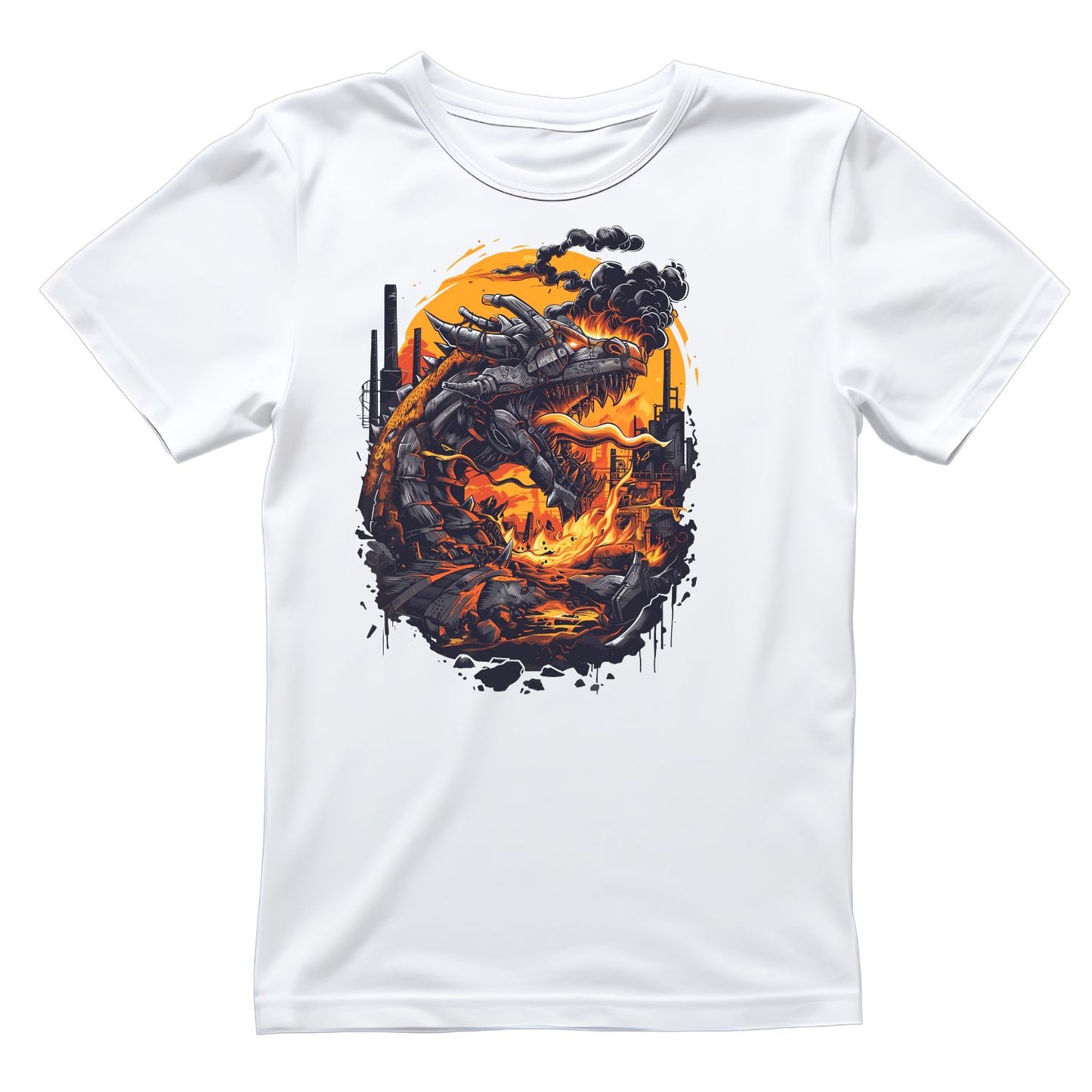 Mechanical Metal Industry Dragon T-Shirt|