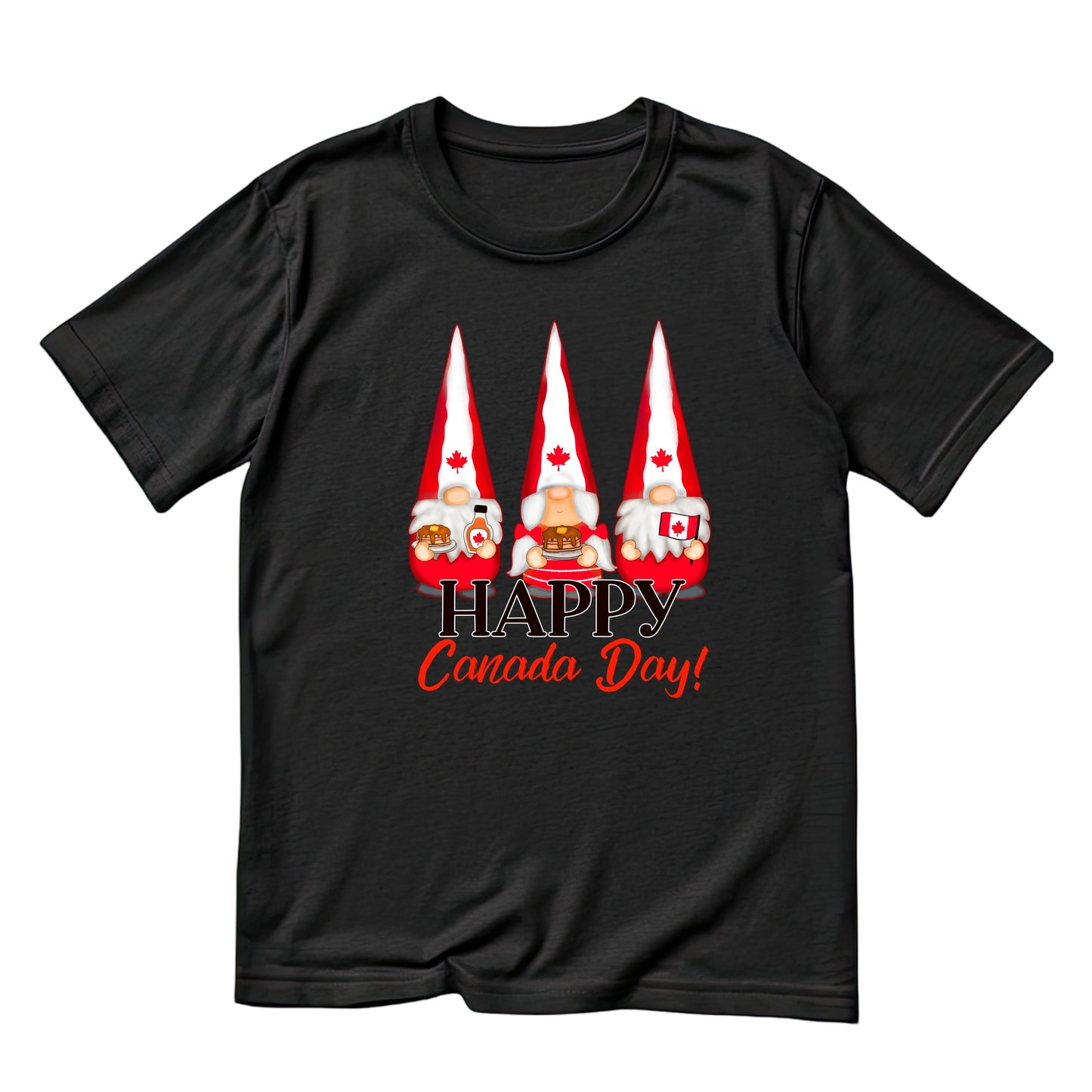 Happy Canada Day Gnome T-Shirt | Graphic Tee | July 1st Shirt