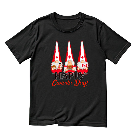 Happy Canada Day Gnome T-Shirt | Graphic Tee | July 1st Shirt