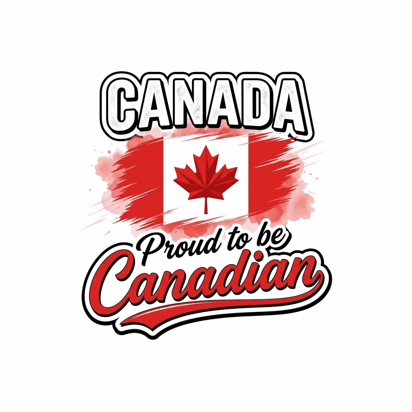 Canada Proud To Be Canadian T-shirt | July 1st Graphic Tee | Printed Shirt